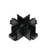 Suspension LED design 25W - Bois et métal, 2800lm, 3000K, Ø50cm