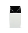 Spot en saillie GU10 carré - Blanc/Noir, Max 35W, IP20, sans source lumineuse