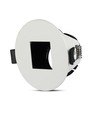Douille de lampe Vt-883 GU10 - carrée, blanc+noir