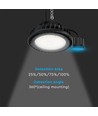 Capteur micro-ondes pour High bay - IP65, dimmable 1-10V, 360°, noir, garantie 5 ans