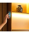 Variateur tactile invisible pour LED - Capacitif, Noir, 12V (72W), 24V (144W), jusqu'à 2,5cm d'épaisseur