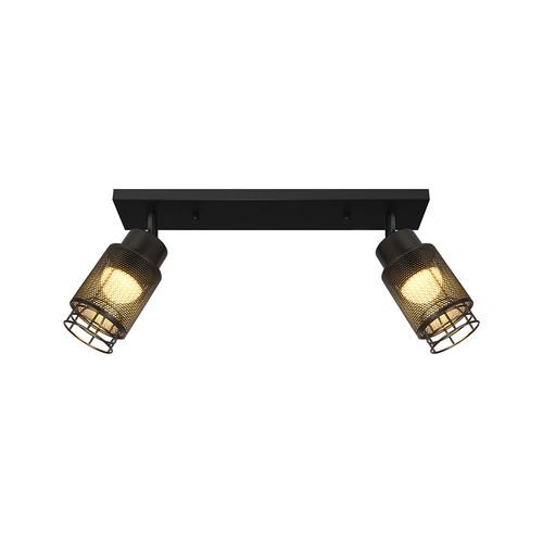 Plafonnier VT-89012 585x211mm 12W - LED, décoratif, 3000K, noir mat