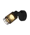 Applique murale design 6W - Noir mat, 3000K, 720lm, IP20 intérieur, source lumineuse incl.