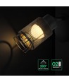 Applique murale design 6W - Noir mat, 3000K, 720lm, IP20 intérieur, source lumineuse incl.