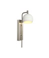 Applique murale VT-89021 190x120x430 mm 10W - LED, décorative, 3000K, nickel brossé + blanc