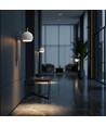Applique murale VT-89021 190x120x430 mm 10W - LED, décorative, 3000K, nickel brossé + blanc