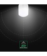 E14 2W LED ampoule - puce Cree, garantie de 6 ans, T26