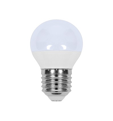 Ampoule LED E27 3,7W - G45, 180°, remplace 25W