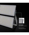 Projecteur LED 500W - 135lm/W, IP65, 67.500lm, boîtier noir, extérieur