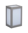 Applique murale LED 12W, gris - 750lm, 6400K, blanc froid