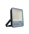 Projecteur LED 30W avec capteur crépusculaire - Samsung LED chip, 100lm/W, IP65, blanc froid, boîtier noir