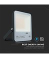 Projecteur LED 30W avec capteur crépusculaire - Samsung LED chip, 100lm/W, IP65, blanc froid, boîtier noir