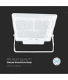 Projecteur LED 50W avec détecteur, Samsung LED chip - IP65, blanc, 4000lm, angle 100 degrés