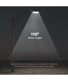 Vt-50st Éclairage public LED 50W - Puce Samsung, 6500K, boîtier gris