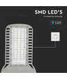 Lampadaire LED 150W, Samsung LED chip - 135lm/W, IP65, 6500K, garantie 5 ans