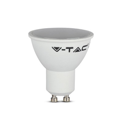 Lot de 3 spots LED GU10 4,5W - Verre dépoli, 400lm, 3000K