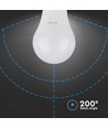 Lot de 3 ampoules LED E27 10,5W - A60, 100lm/W, pack de 3, verre dépoli