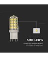 Ampoule LED G9 3W - Samsung LED chip, 300°, 330lm, 5 ans de garantie