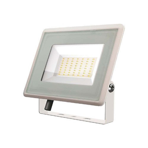 VT-4954 projecteur 50W - classe F 6500K boîtier blanc