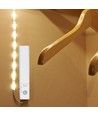 Ruban LED 1m 2,4W avec boîtier piles et détecteur - 6V, IP65, 4000K, capteur PIR, avec ruban 3M