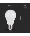 A60 VT-2229 LED 8,5W E27 - Ampoule intelligente, commande RF, 24 boutons, RGB+3000K, dimmable