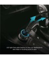 QC+PD chargeur de voiture, 12V/24V - Noir, chargeur rapide pour voiture