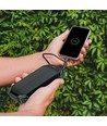 30.000mAh Powerbank solaire avec charge sans fil, 20W - Noir, 111Wh, aluminium, USB-C PD, panneau solaire