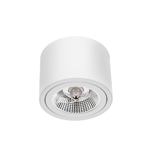 Plafonnier CHLOE AR111 GU10 AR111 - Rond blanc, orientable