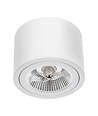 Plafonnier CHLOE AR111 GU10 AR111 - Rond blanc, orientable