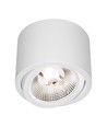 Plafonnier CHLOE AR111 GU10 AR111 - Rond blanc, orientable
