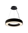 Suspension LED 60cm 50W dimmable - 122lm/W, 6100lm, anneau noir, 4000K, TRIAC dimmable