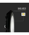 High bay LED UFO 100W - 85lm/W, IP65, 110 degrés, 4000K
