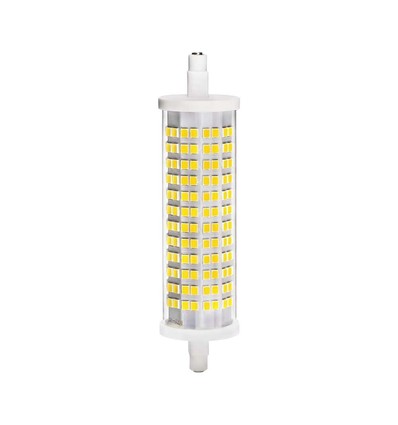 Ampoule LED R7S 118mm / 18W - 360 degrés, céramique, remplace 150W
