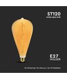 Ampoule St120 Vt-2273 4W - spirale, filament carbone, 2700K, verre ambré