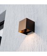 Applique murale solaire 9W avec détecteur - 860lm, 3.7V, IP65, 3000K, détecteur de mouvement PIR, blanc chaud