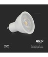 Ampoule LED GU10 6W - 445lm, 38°, Samsung LED chip, remplace 60W