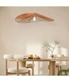 Suspension design E27 en corde - 1 mètre, max 40W, IP20, Ø80cm, 2 ans de garantie