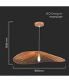 Suspension design E27 en corde - 1 mètre, max 40W, IP20, Ø80cm, 2 ans de garantie