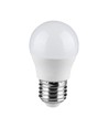 Ampoule LED E27 6,5W - G45, Samsung LED chip, 4000K, 600lm, plastique blanc