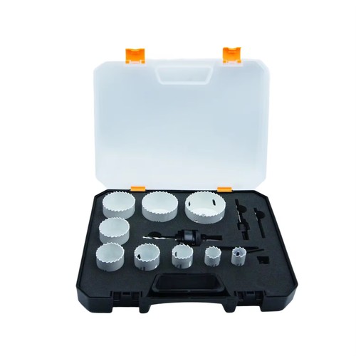 Coffret de 9 scies cloches - Ø19-64mm, Scie cloche bimétal