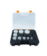 Coffret de 9 scies cloches - Ø19-64mm, Scie cloche bimétal