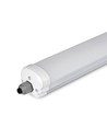 12 pcs. V-Tac réglette LED étanche 36W - 120 cm, 120lm/W, câblage traversant, IP65, 230V