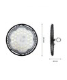 High bay LED 105W 105lm/W - IP65, IK06, angle 70°