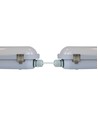 Luminaire 150 cm - 60W, 163lm/W, câblage traversant, IP65
