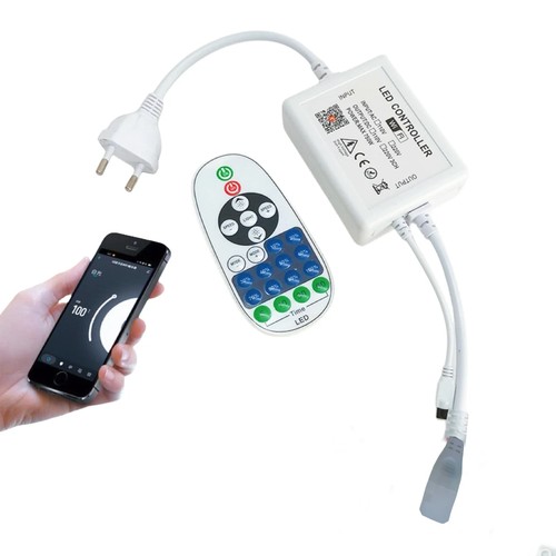 Variateur WiFi Smart Home 230V - Embout inclus, pour 230V (Slim COB), fonction mémoire, télécommande IR, max 50 m