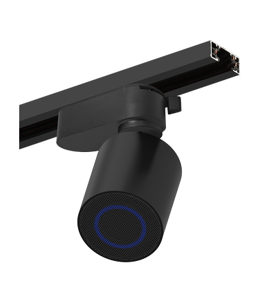 Haut-parleur Bluetooth pour rail monophasé - Noir, 10W, 1F3W