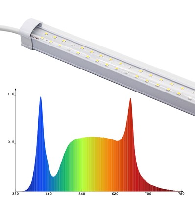 Luminaire de croissance LEDlife Max-Grow 2.0 46W - 180 cm, spectre complet, IP65