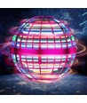 Hover Orb balle volante avec lumière RGB - Ø8,5 cm, violet, parfait pour les enfants et les âmes d'enfants