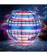 Hover Orb balle volante avec lumière RGB - Ø8,5 cm, bleu, parfait pour les enfants et les âmes d'enfant