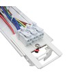 Réglette LED 120cm 40W Dura66, câblage traversant - 5800lm, 145lm/W, IP66, IK10